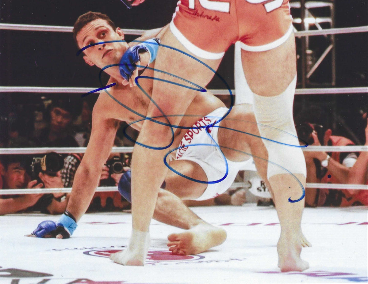 Autographed RENZO GRACIE UFC MMA 8x10