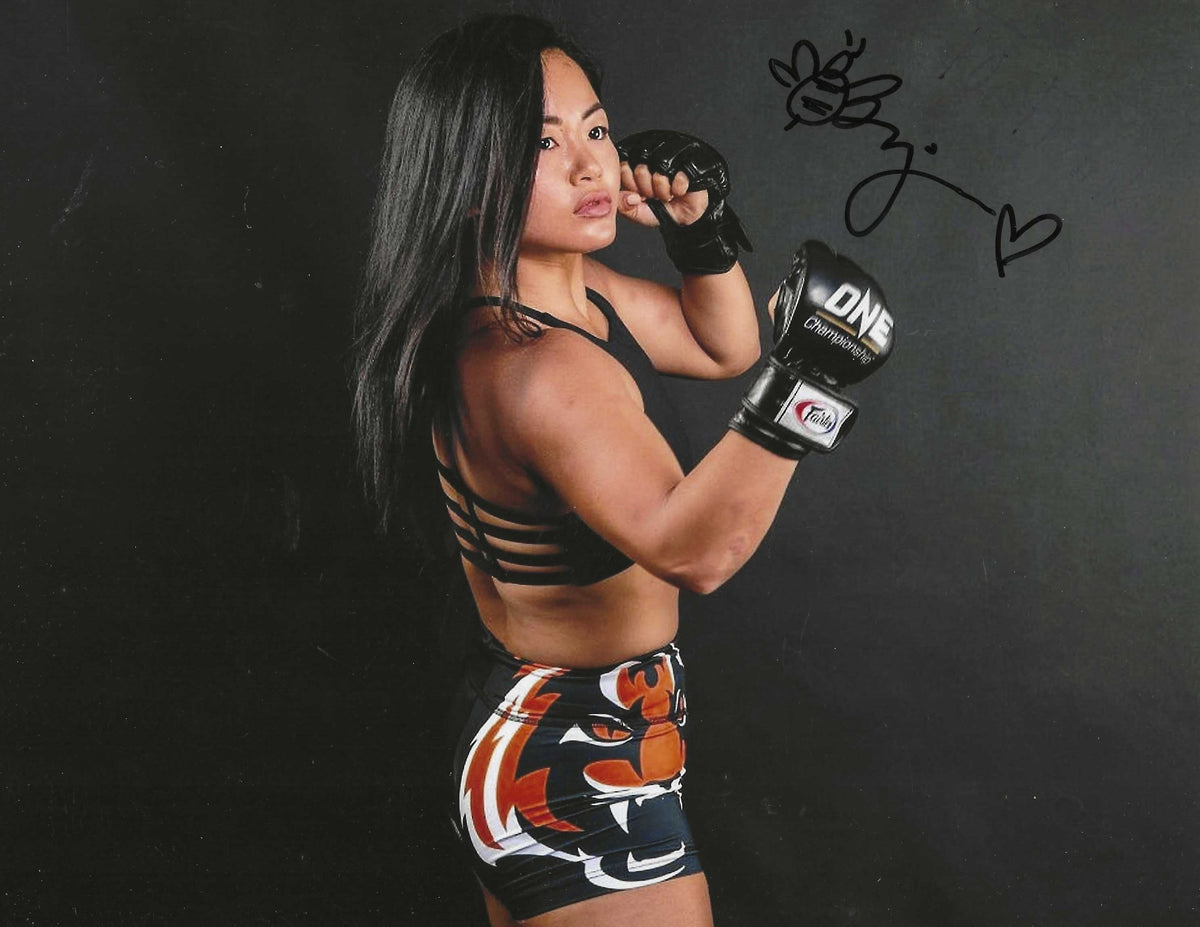Autographed BI "KILLER BEE" NGUYEN UFC MMA TKO 8x10 Photo