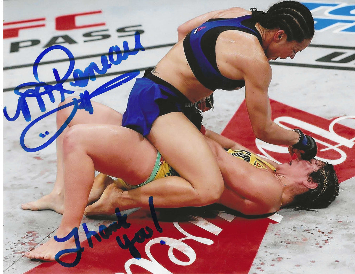 Autographed MARION RENEAU UFC & MMA 8x10 photo with COA