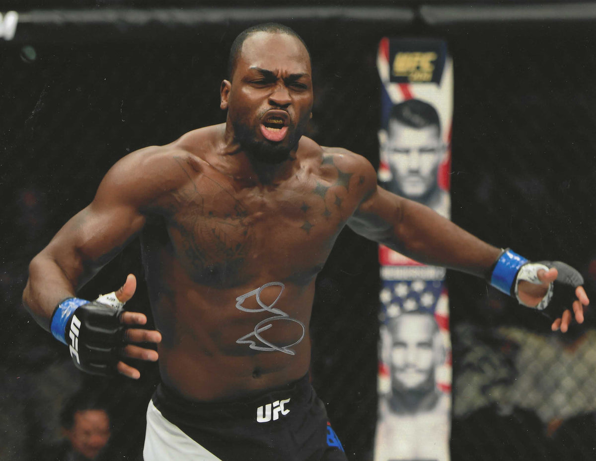 Autographed Derek Brunson UFC & MMA 8x10 photo with COA