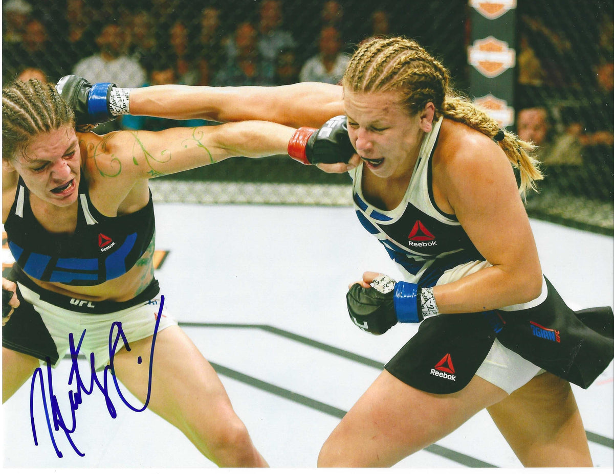 Autographed Katlyn Chookagian UFC & MMA 8x10 photo with COA
