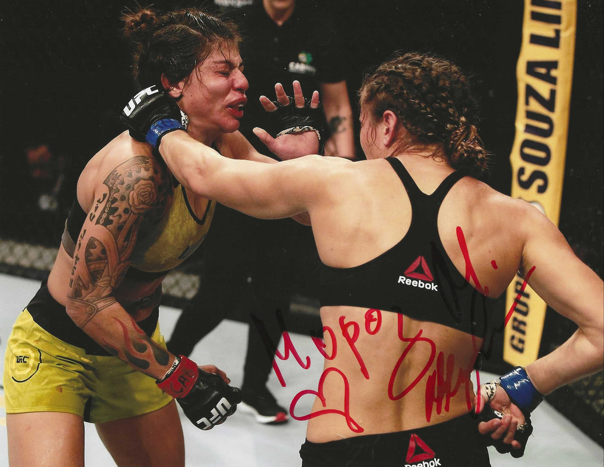 Autographed MARYNA MOROZ UFC MMA TKO 8x10 Photo