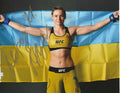 Autographed MARYNA MOROZ UFC MMA TKO 8x10 Photo