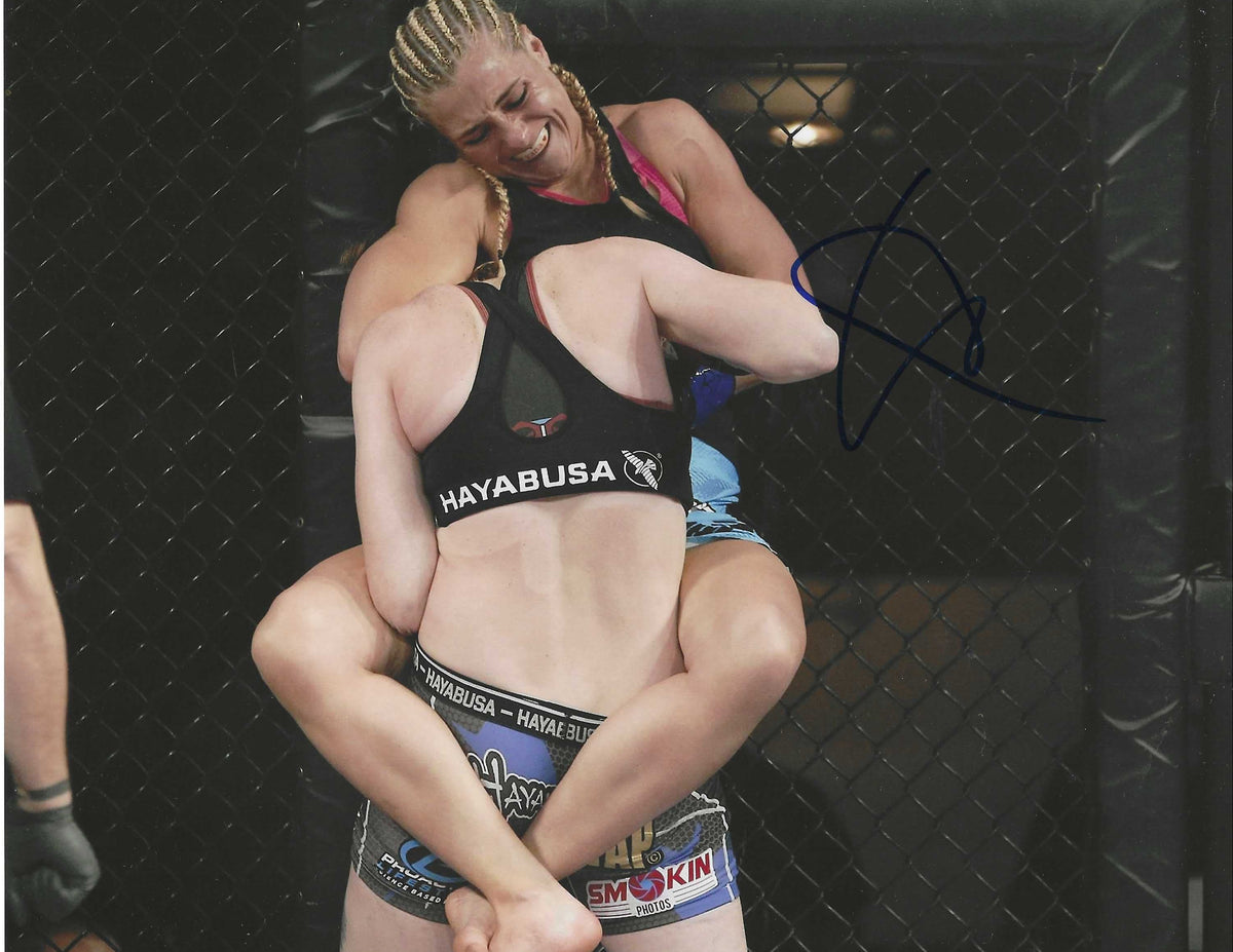 Autographed YANA KUNITSKAYA UFC & MMA fighter 8x10 photo with COA