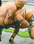 Autographed BEN ROTHWELL UFC & MMA fighter 8x10 photo with COA