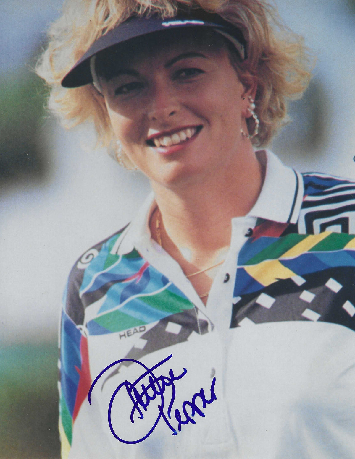 Autographed DOTTIE PEPPER 8x10 LPGA Photo