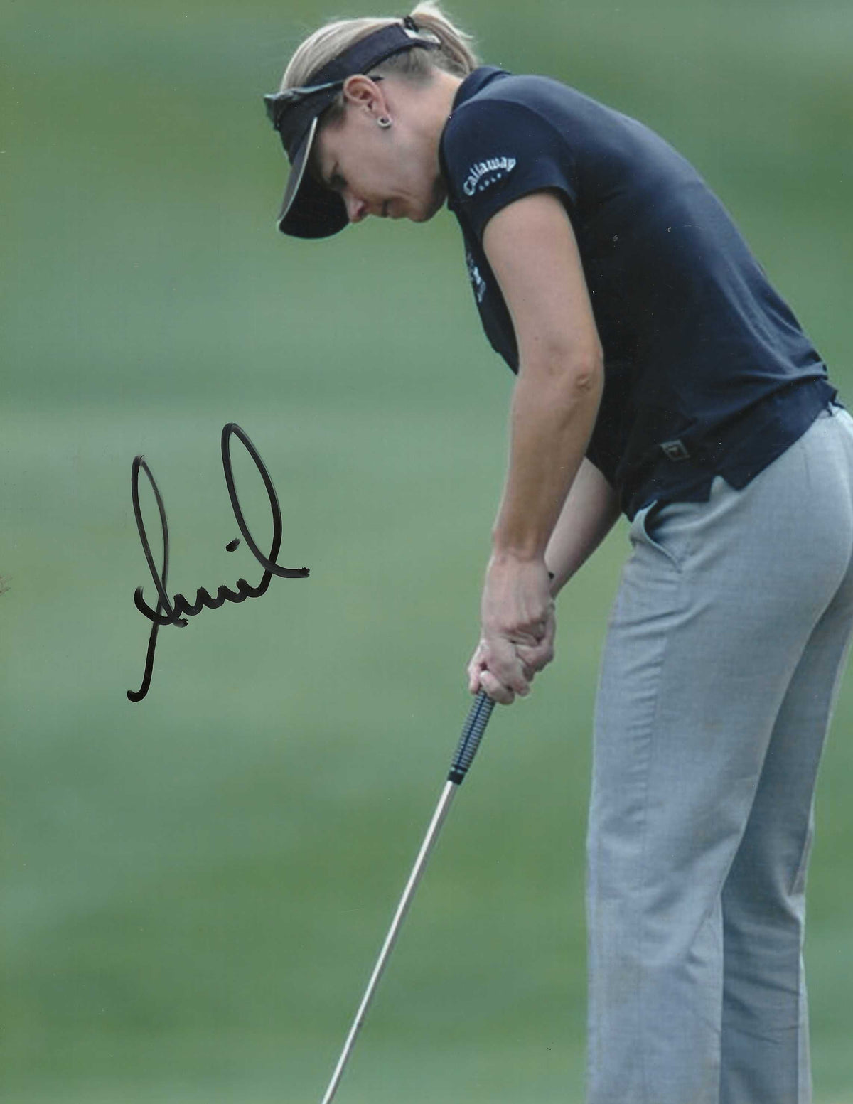 Autographed ANNIKA SORENSTAM 8x10 LPGA Photo