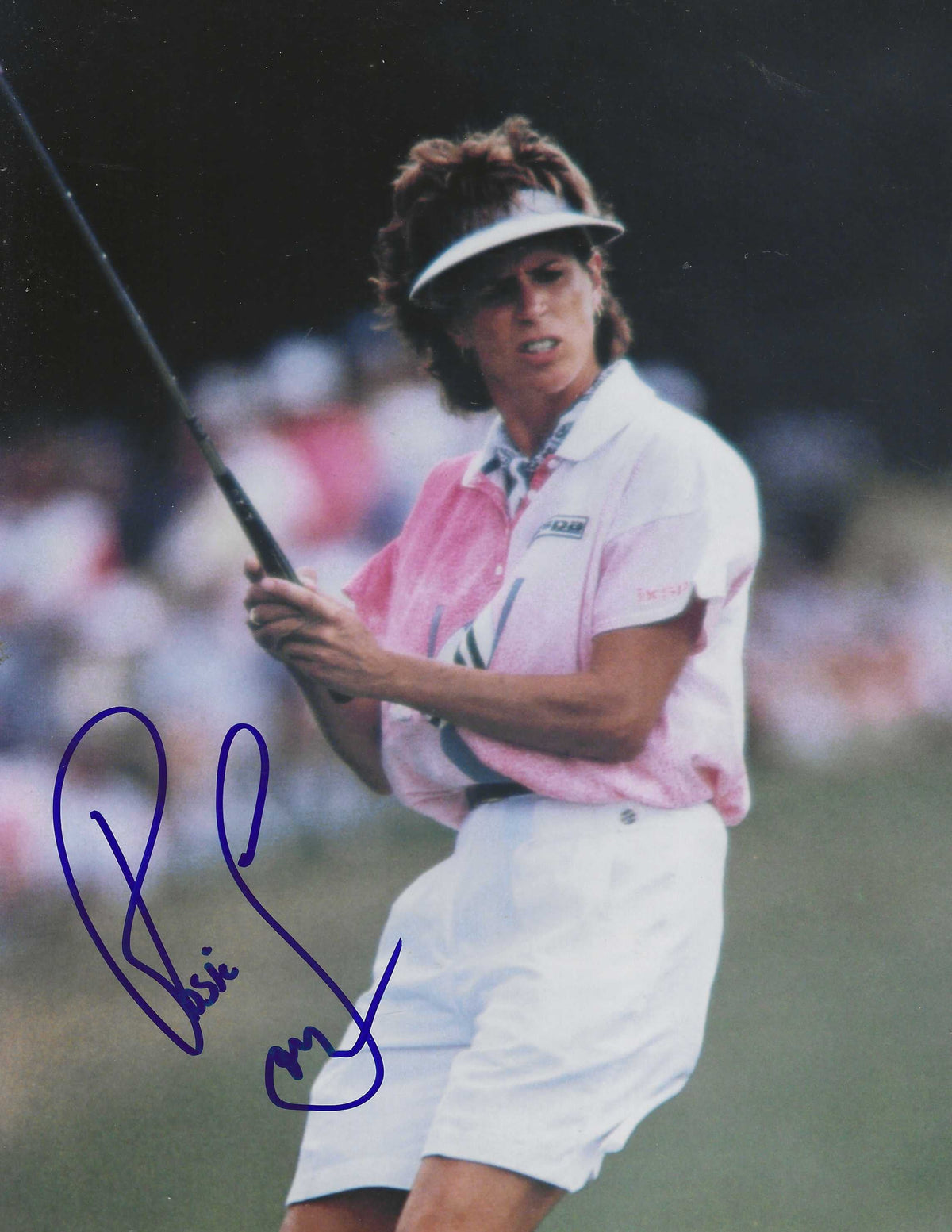 Autographed ROSIE JONES 8x10 LPGA Photo