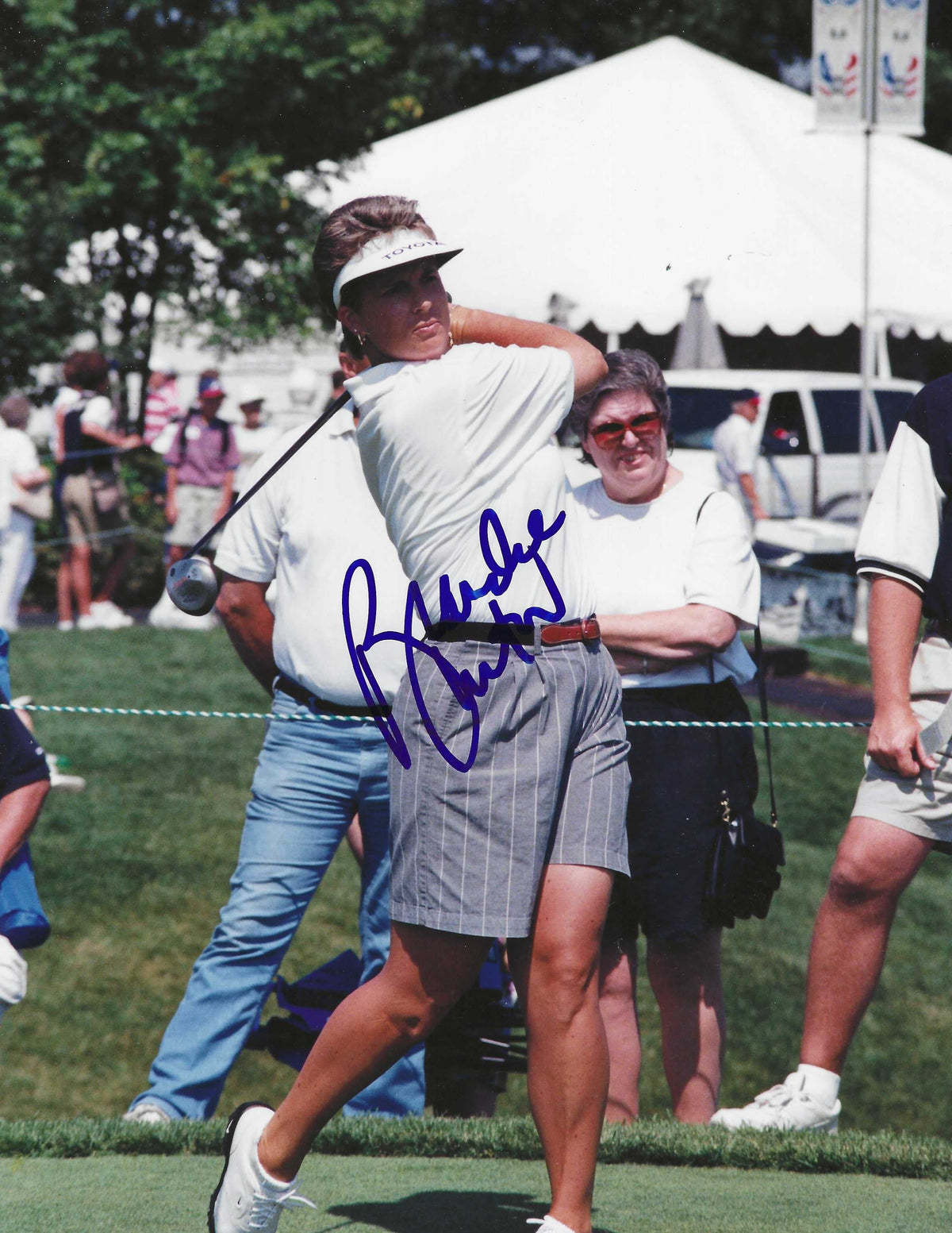 Autographed BRANDIE BURTON 8x10 LPGA Photo