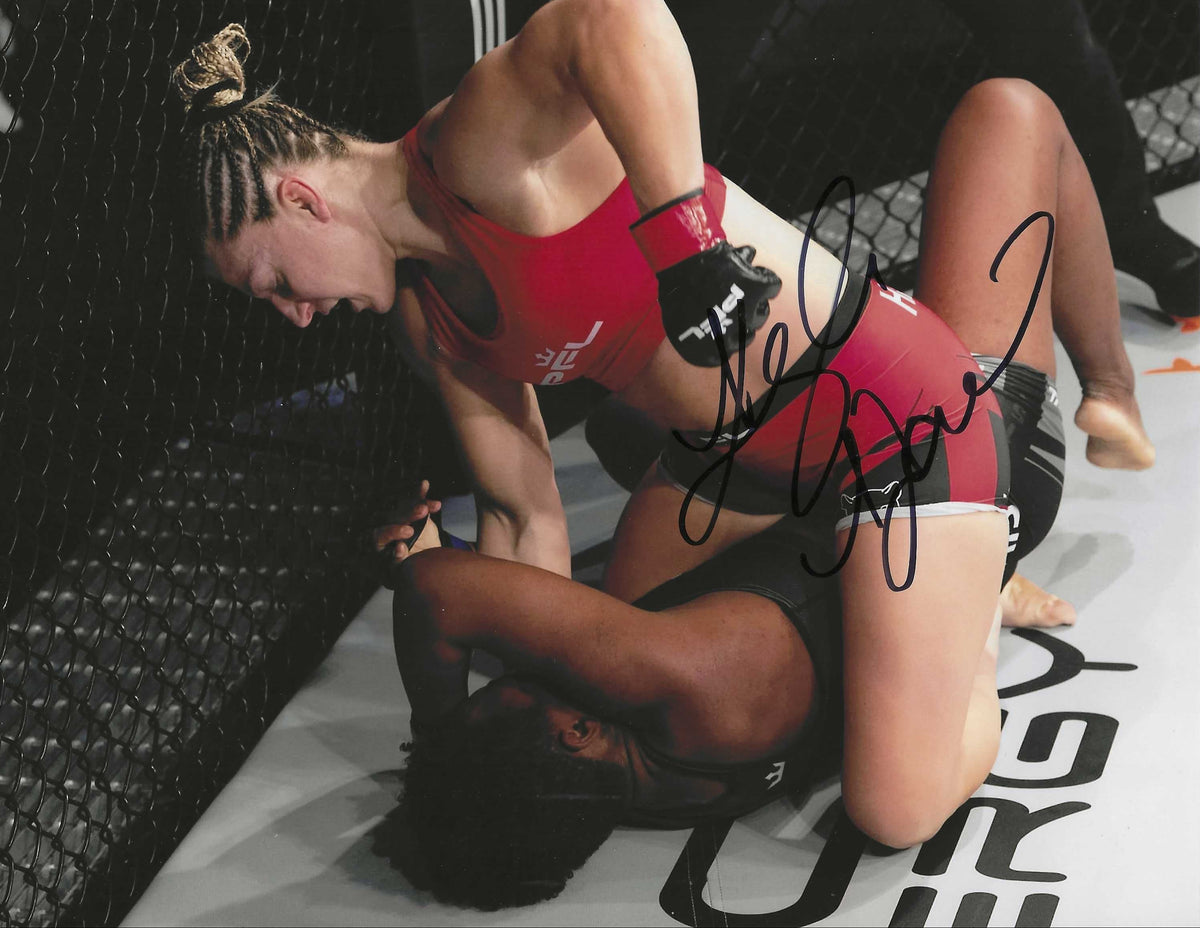 Autographed KAYLA HARRISON UFC & MMA fighter 8x10 photo with COA