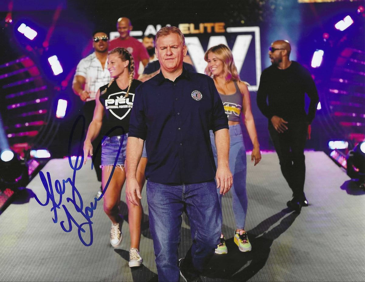 Autographed KAYLA HARRISON UFC & MMA fighter 8x10 photo with COA