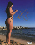 Autographed MACKENZIE DERN UFC & MMA fighter 8x10 photo JSA