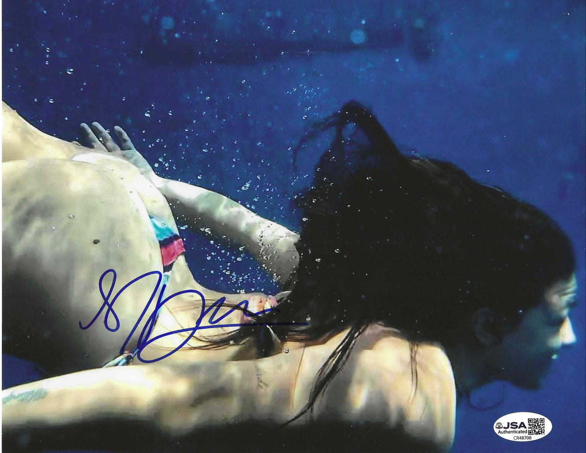 Autographed MACKENZIE DERN UFC & MMA fighter 8x10 photo JSA