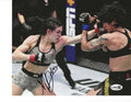 Autographed MACKENZIE DERN UFC & MMA fighter 8x10 photo JSA
