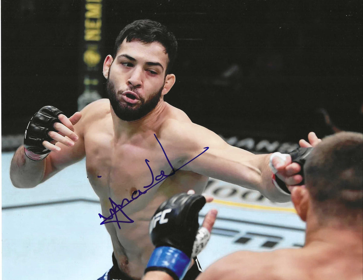 Autographed Nassourdine Imavov UFC & MMA fighter 8x10 photo with COA
