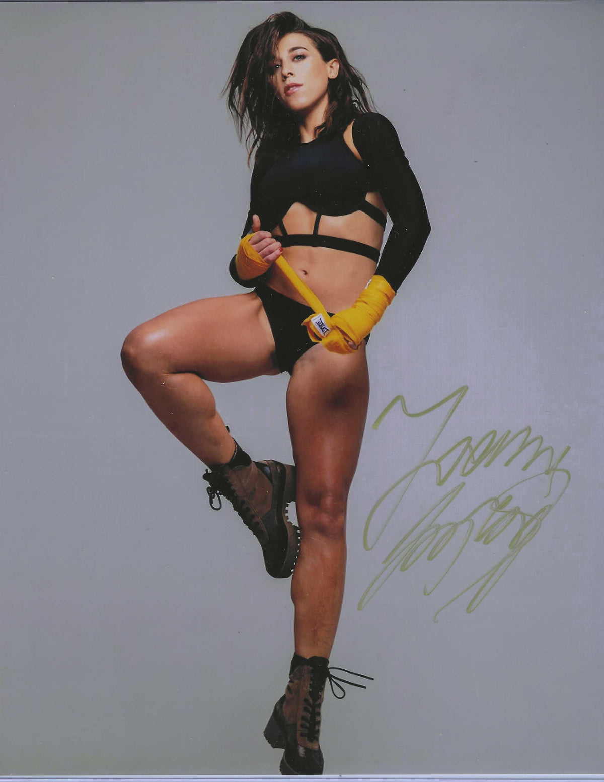 Autographed Joanna Jędrzejczyk UFC & MMA fighter 8x10 photo with COA