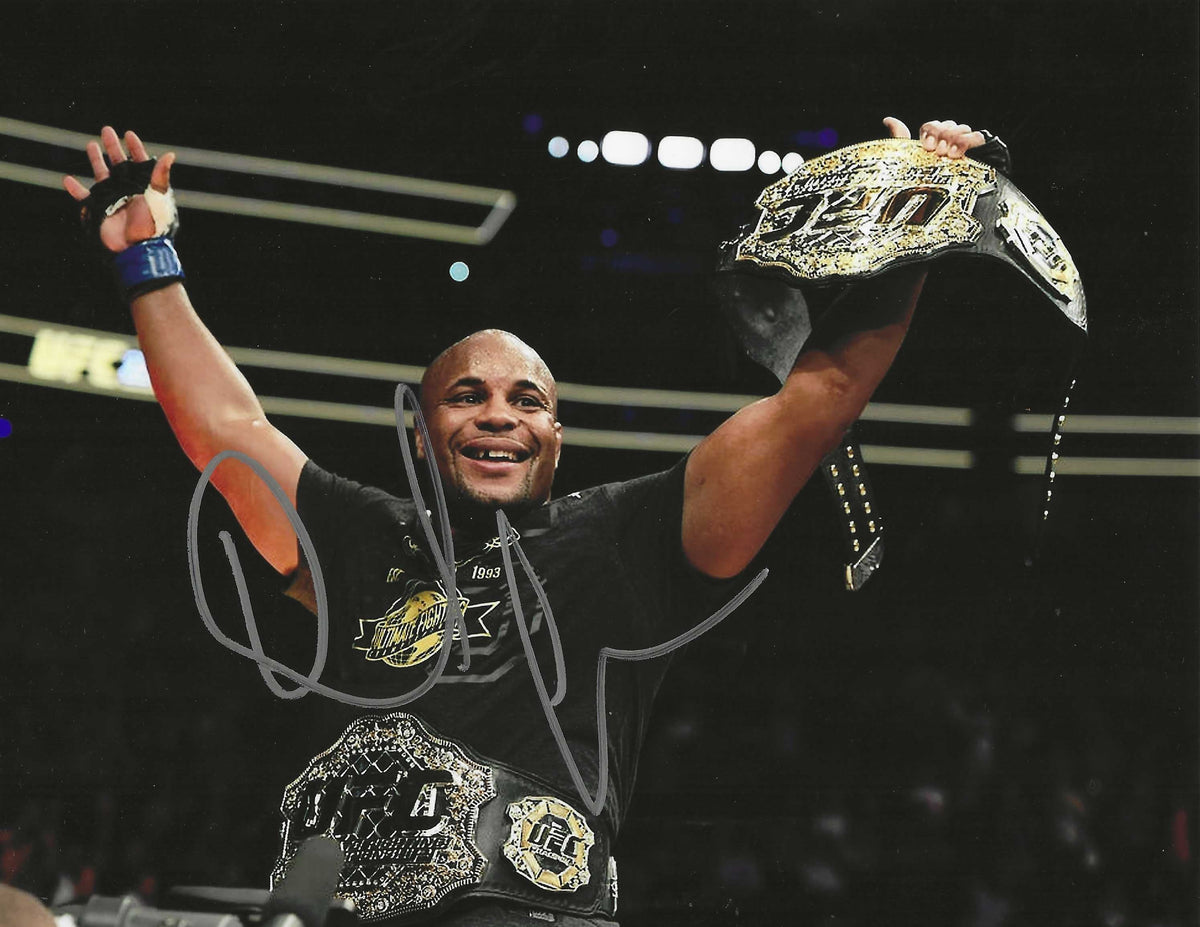Autographed DANIEL CORMIER UFC & MMA fighter 8x10 photo with COA