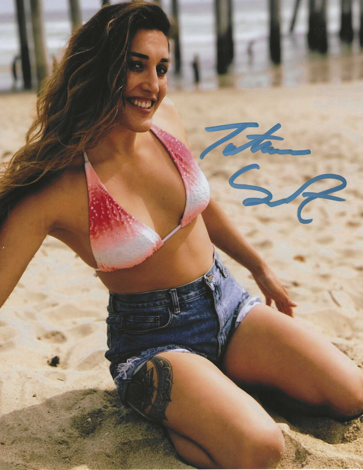 Autographed Tatiana Suarez UFC MMA 8x10 photo w/COA