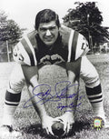 Autographed JOHN SCHMITT "69 Super Bowl" 8X10 New York Jets photo