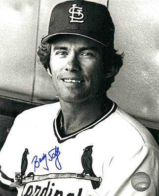 AUTOGRAPHED BUDDY SCHULTZ St. Louis Cardinals photo