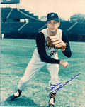 AUTOGRAPHED  DON SCHWALL 8x10 Pittsburgh Pirates Photo