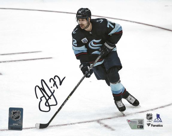 Autographed JOONAS DONSKOI Seattle Kraken 8x10 Photo Fanatics