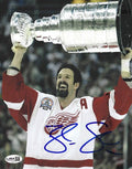 Autographed BRENDAN SHANAHAN 8X10 Detroit Red Wings Photo JSA