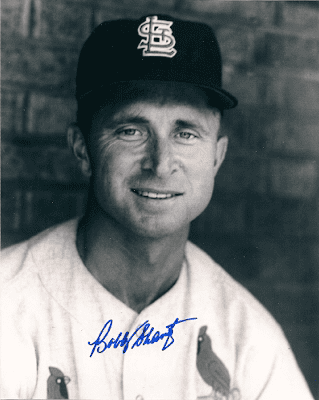 AUTOGRAPHED BOBBY SHANTZ 8x10 St. Louis Cardinals photo