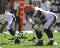 Autographed DANNY SHELTON 8x10 Cleveland Browns Photo SGC
