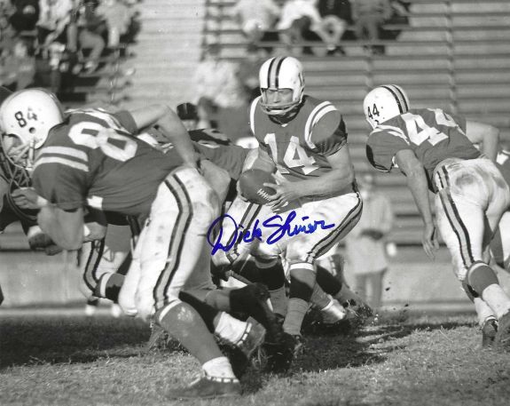 Autographed DICK SHINER 8X10 Maryland Terrapins Photo