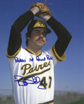 AUTOGRAPHED BOB SHIRLEY 8X10 San Diego Padres photo