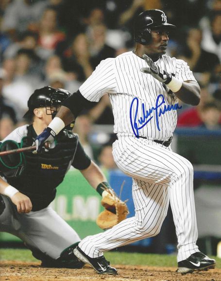AUTOGRAPHED RUBEN SIERRA 8X10 New York Yankees Photo