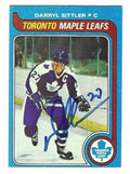 Autographed DARRYL SITTLER  Toronto Maple Leafs 1979-80 Topps Card