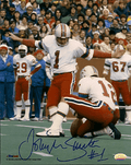 AUTOGRAPHED JOHN SMITH New England Patriots photo