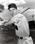 AUTOGRAPHED photo JERRY SNYDER Washington Senators