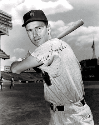 AUTOGRAPHED photo JERRY SNYDER Washington Senators