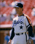 AUTOGRAPHED HARRY SPILMAN 8x10 Houston Astros Photo