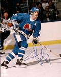 Autographed PETER STASTNY 8x10 Quebec Nordiques Photo