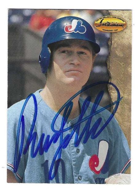 Autographed 1994 Ted Williams Card Company Rusty Staub Montreal Expos card #52