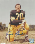 Autographed ERNIE STAUTNER 8X10 Pittsburgh Steelers Photo