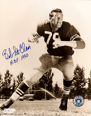 Autographed BOB ST. CLAIR  8x10 San Francisco 49'ers photo