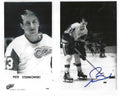 Autographed PETE STEMKOWSKI 8X10 Detroit Red Wings Photo