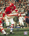 Autographed JAN STENERUD "HOF 91" 8x10 Kansas City Chiefs Photo