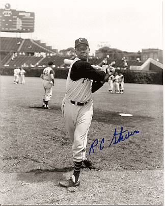 AUTOGRAPHED  R.C. STEVENS 8x10 Pittsburgh Pirates Photo