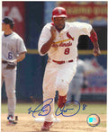AUTOGRAPHED  MARLON ANDERSON 8x10 St. Louis Cardinals Photo