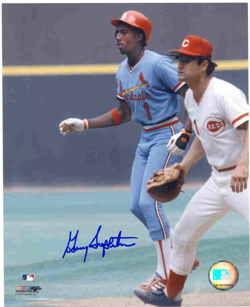 AUTOGRAPHED GARRY TEMPLETON 8x10 St. Louis Cardinals Photo