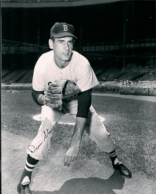 AUTOGRAPHED DEAN STONE Boston Red Sox photo