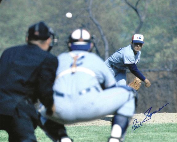 AUTOGRAPHED BILL STONEMAN 8x10 Montreal Expos Photo