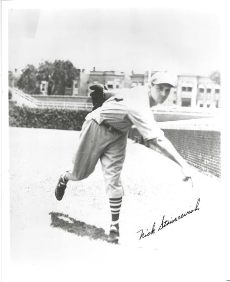AUTOGRAPHED NICK STRINCEVICH 8X10 Boston Braves photo