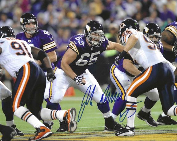 Autographed  JOHN SULLIVAN 8X10 Minnesota Vikings Photo